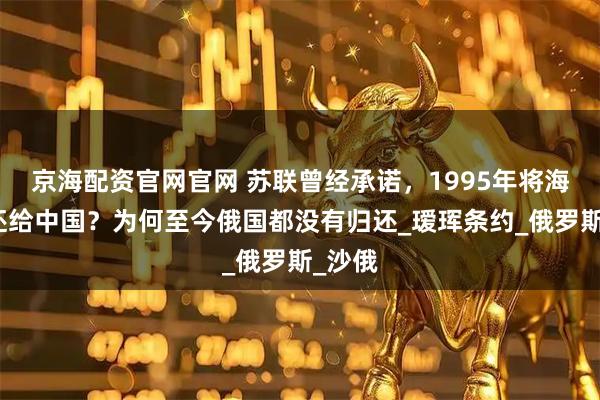 京海配资官网官网 苏联曾经承诺,1995年将海参崴还给中国?为何至今俄国都没有归还_瑷珲条约_俄罗斯_沙俄